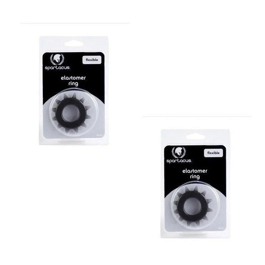 Stud Elastomer C Ring - Ball and Cock Toys