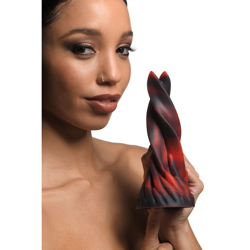 XR Brands Creature Cocks Hell Kiss Fantasy Dildo Red 18.8cm Realistic Dildos