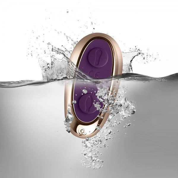 Rocks Off Petite Sensations Desire Remote Control Butt Plug Purple Butt Plugs