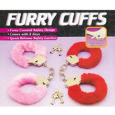 Die Cast Metal Furry Love Cuffs Butt Plugs