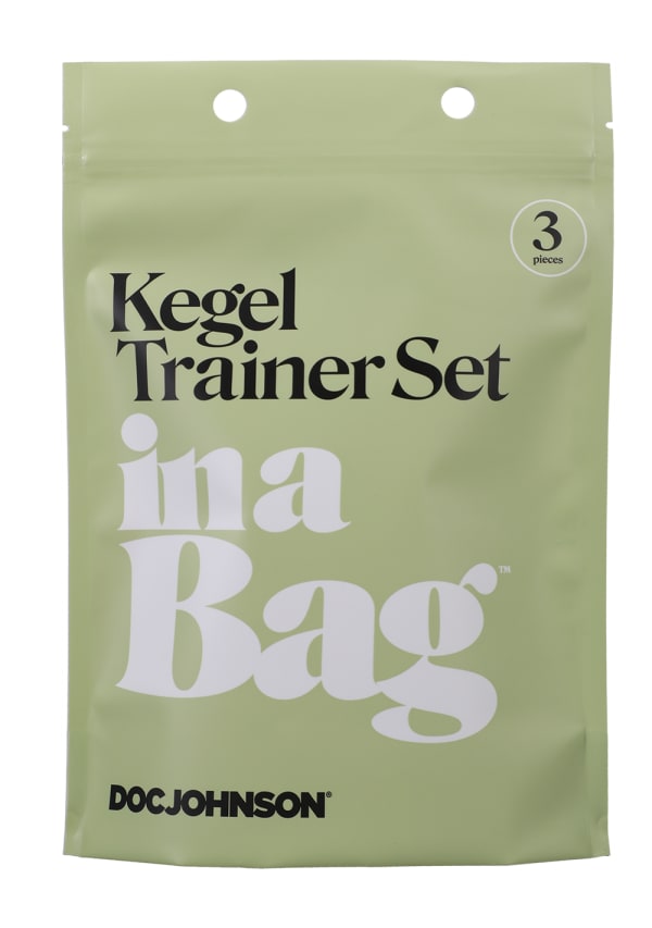 Doc Johnson 3 Silicone Balls Kegel Trainer Set In A Bag Love Eggs and Kegel Exercisers
