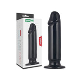 King Sized 9.25'' Anal Dildo - Black Anal Dildos