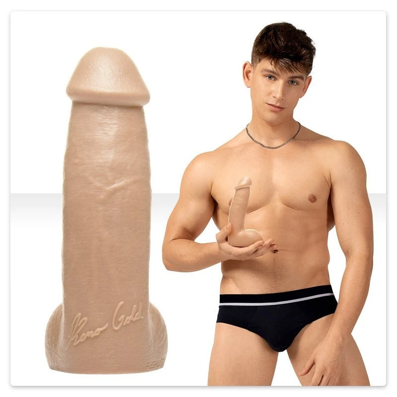 Fleshjack Boys Reno Gold Realistic Looking Dildo Masturbators and Strokers