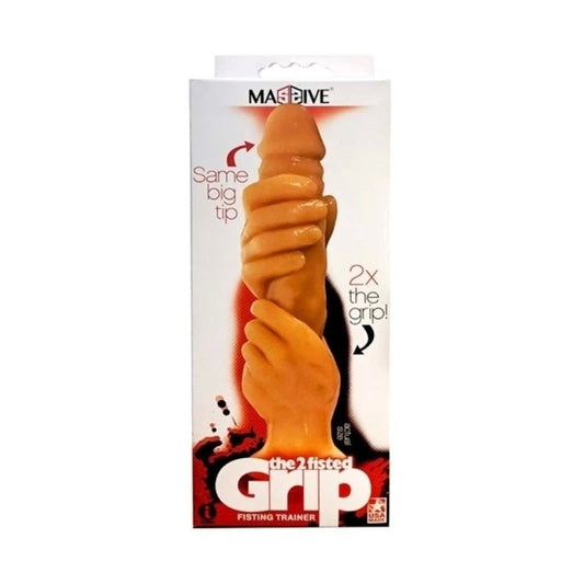 Massive The 2 Fisted Grip Fisting Trainer - Anal Dildos