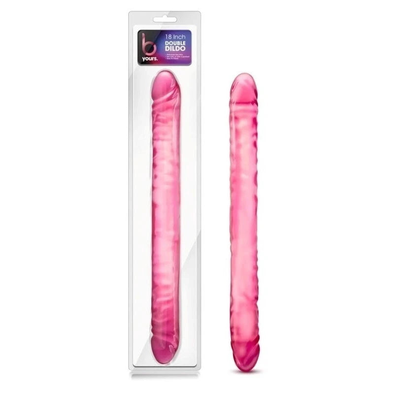 B Yours Double Dildo 18 inch Non-Realistic Dildos