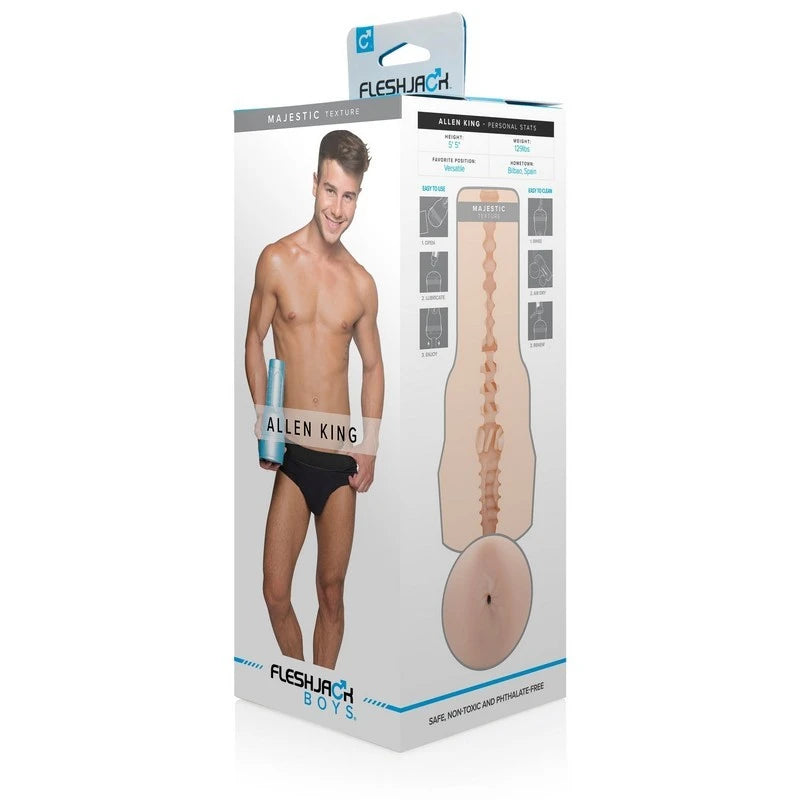 FleshJack Allen King Suction Cup Realistic Dildo Anal Dildos