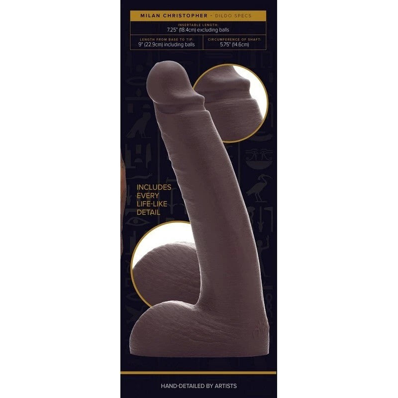 Fleshjack Boys Milan Christopher Realistic Silicone Dildo Anal Dildos