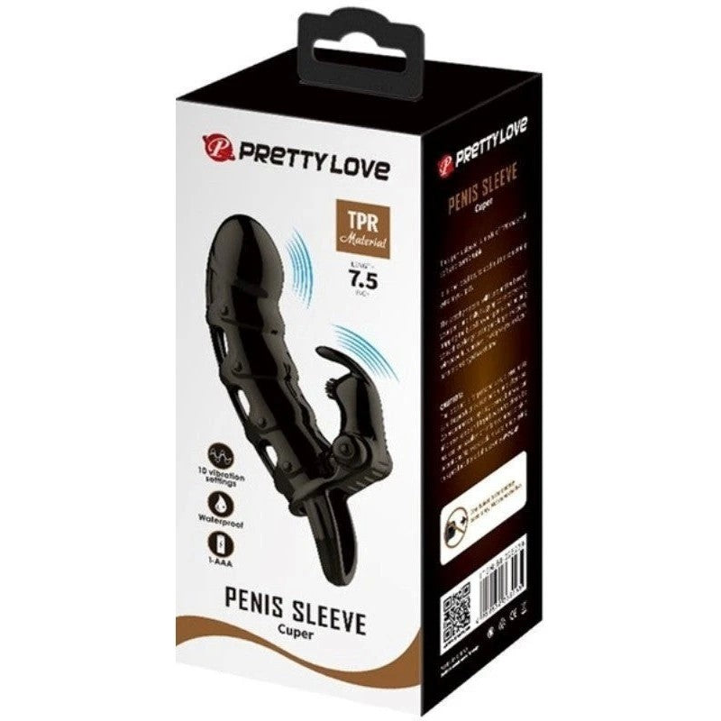 Baile Intimate Pleasure Enhancer - 10 Vibrations, Waterproof Pumps, Extenders and Sleeves