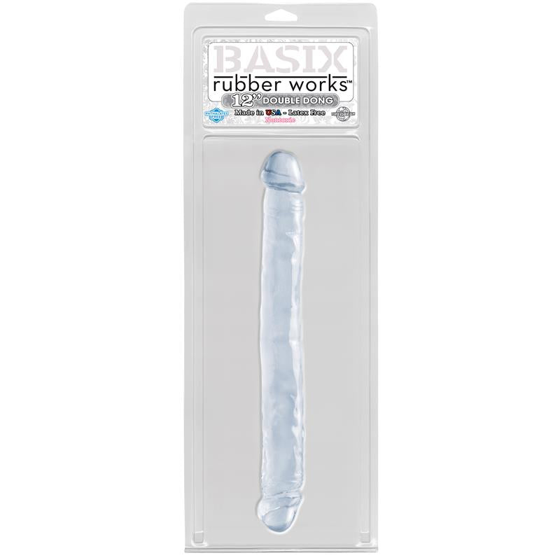 Pipedream Basix 12 Inch Double Ender Realistic Dong Realistic Dildos