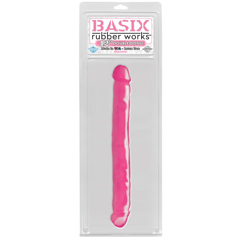 Pipedream Basix 12 Inch Double Ender Realistic Dong Realistic Dildos