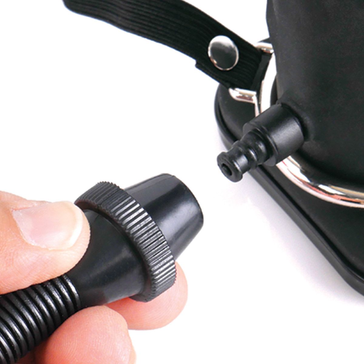 FFE 8 Inch Inflatable Hollow Silicone Strap-On Dildo Strap On Sextoys