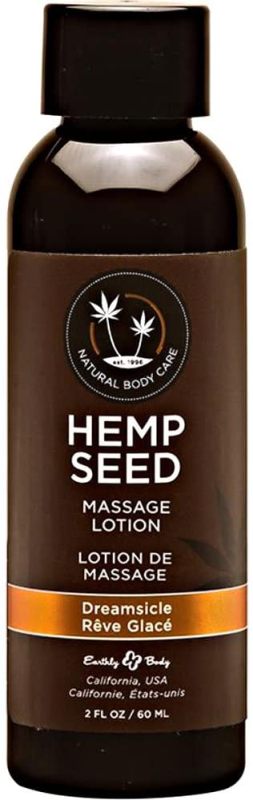 Earthly Body Hemp Seed Massage Lotion 60ml Sex Pheromones and Perfumes