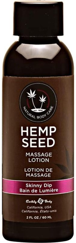 Earthly Body Hemp Seed Massage Lotion 60ml Sex Pheromones and Perfumes