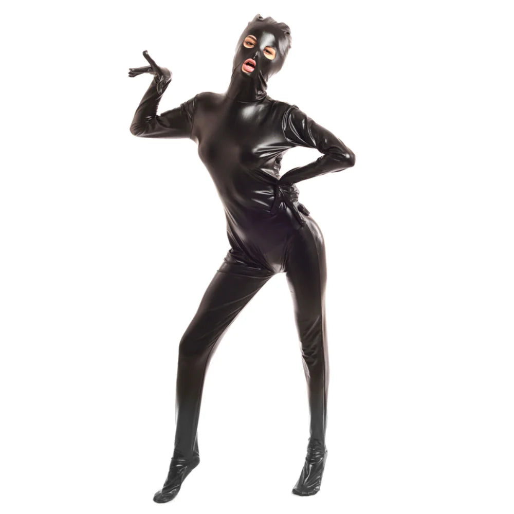 Elastic Fabric Fetish Open Mouth & Eye Clothing His Fetish