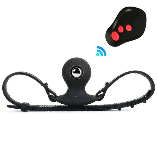 Electric Shock Ball Mouth Gag - Bondage Gags and Bits