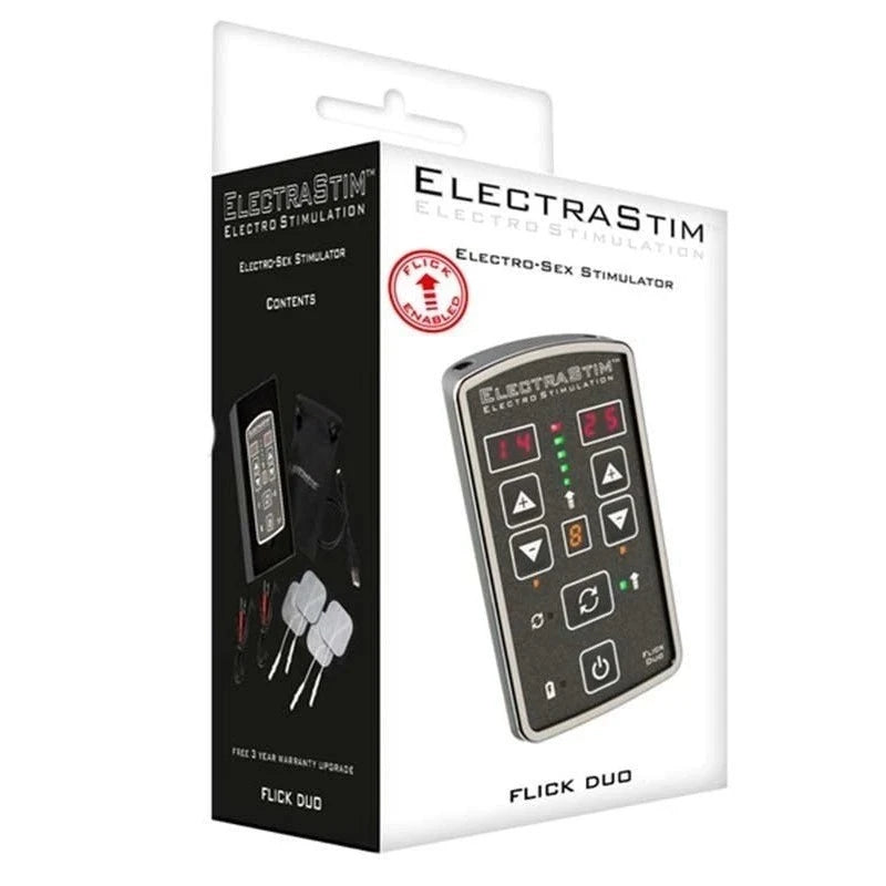 ElectraStim Flick Duo EM80 - Precision Pleasure for Beginners and Advanced Users Electro Sex