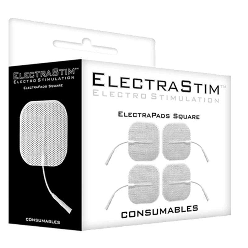 ElectraStim Electra Pads Square 4 pack Electro Sex