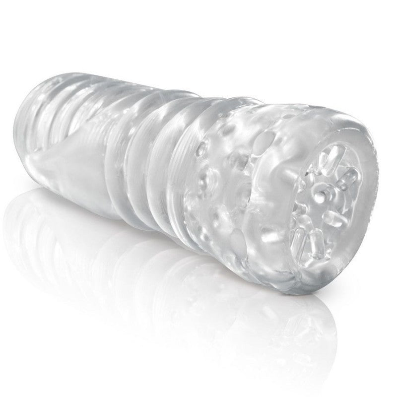 Pipedream Extreme Crystal Tickler Realistic Stroker Glass Sex Toys