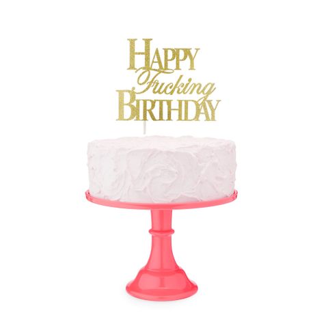 Little Genie Happy Fucking Birthday Novelty Cake Topper Party Gifts and Novelties