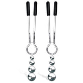Adam and Eve 2 Piece Naughty Nipple Clips Set Nipple and Clit Clamps