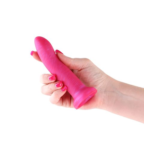 NS Novelties Royals Charlie Realistic Dildo 13.7cm Metallic Pink Realistic Dildos