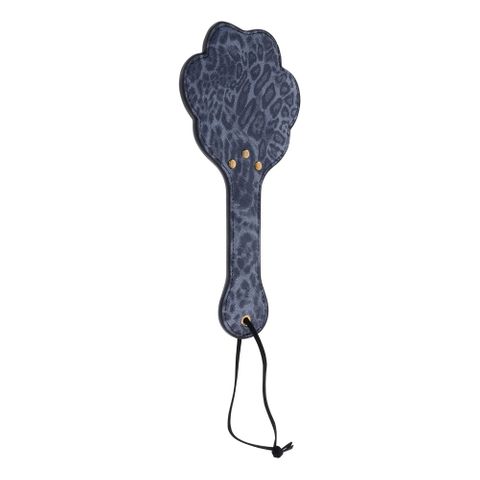 Sportsheets Sex & Mischief Cougar Paw Spanking Paddle Navy Blue / Gold Paddles And Slappers
