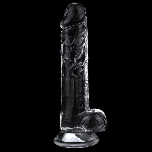 Lovetoy Flawless Suction Cup Base Realistic Dildo 19cm Clear {% if variant != 'Default Title' and variant != blank %} {% endif %} Realistic Dildos