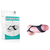 Excellent Power Strap The Balls Cock Strap with Ball Stretcher Black Ball and Cock Toys