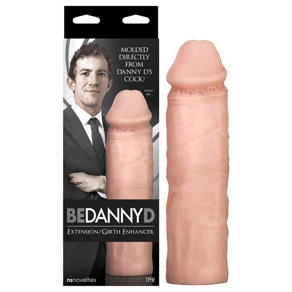 NS Novelties Be Danny D! Penis Extension Sleeve Flesh Penis Sleeves and Extenders