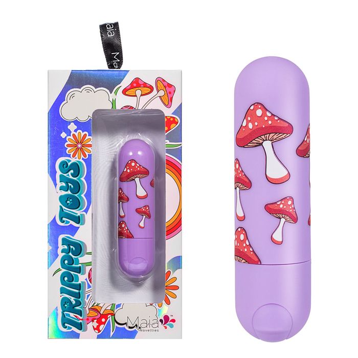 Maia JESSI Trippy USB Rechargeable Bullet Vibrator Lavender Bullet Vibrators