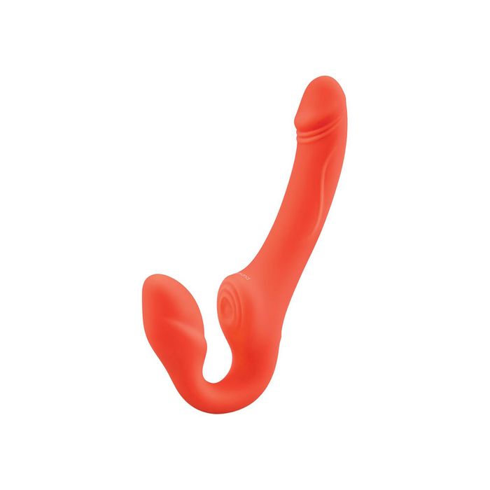 Bodywand ID Access USB Rechargeable Strapless Strap-On Orange Strap On Sextoys