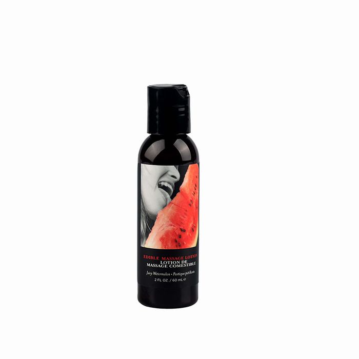 Earthly Body Edible Watermelon Flavoured Massage Lotion 60 ml Massage Oils and Lubricants