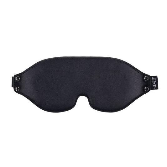 Sportsheets EDGE Lights Out Bondage Blindfold and Eyemask Black - Masks And Blindfolds