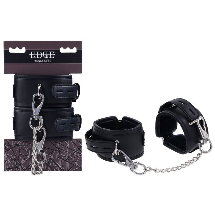 Sportsheets EDGE BDSM Play Handcuffs Restraints Black Masks And Blindfolds