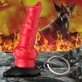 XR Brands Creature Cocks Hell-Hound Fantasy Dildo Keyring Party Gifts and Novelties