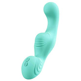 Adam & Eve THE WAVE RIDER Triple Stimulator Grinder Pad Teal Remote Control Vibrators
