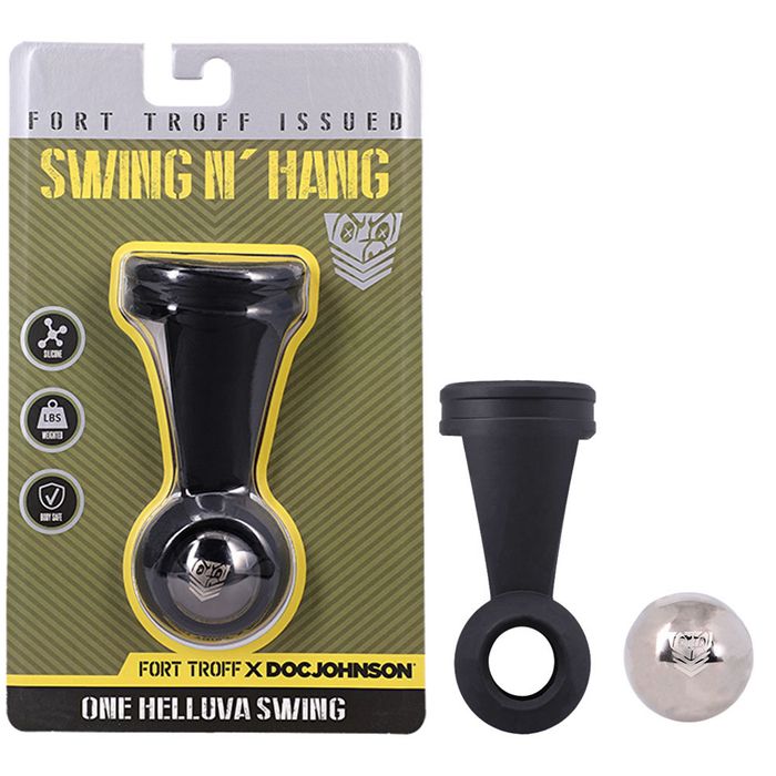 Doc Johnson Fort Troff Swing N Hang Weighted Ball Tugger Ball Stretchers and Crushers