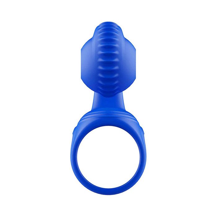 Adam & Eve ROCKIN & ROLLIN SNAIL Vibrating Couples Cage Blue Sex Toys For Couples