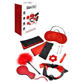 Adam & Eve SENSUAL SCARLET NIGHTS Bondage Kit Black/Red Bondage Kits