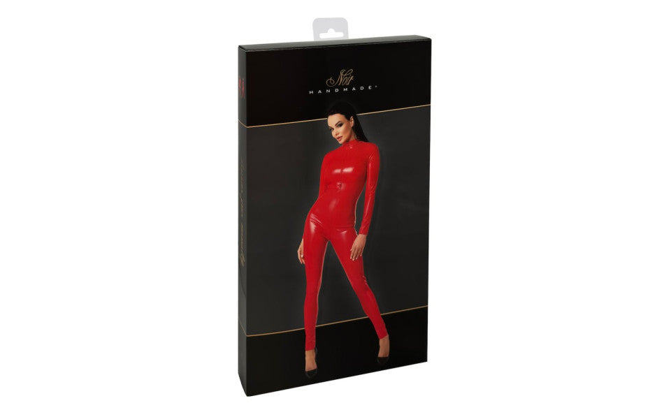 Noir Handmade Orgia Overall Womens Fetish Red Her Fetish