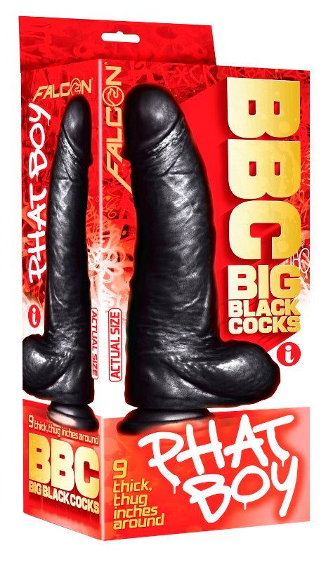 BBC - Big Black Cock - Phat Boy 9 Inch - Realistic Dildos