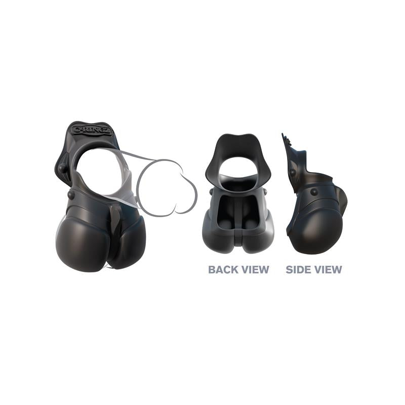 Pipedream Fantasy C-Ringz Rock Hard Ball Banger Cock Ring Cock Rings