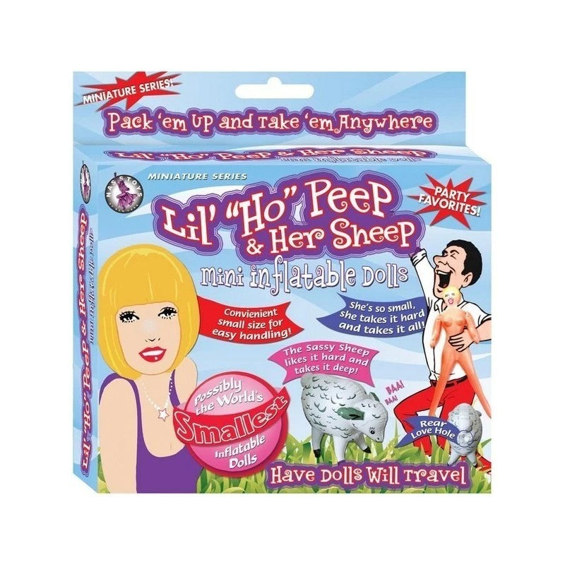 LIL' HO PEEP and Her Sheep - Discreet Inflatable Dolls for Parties Love Dolls