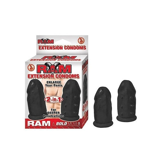 Nasstoys RAM Latex-Polyurethane Condoms for Enhanced Intimacy - Pumps, Extenders and Sleeves