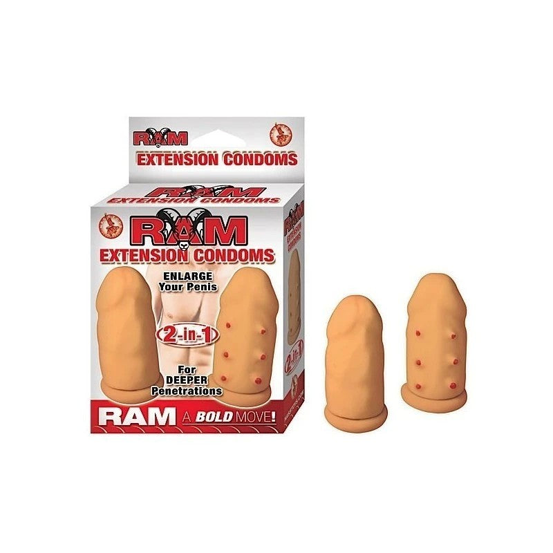 Nasstoys RAM Latex-Polyurethane Condoms for Enhanced Intimacy Pumps, Extenders and Sleeves