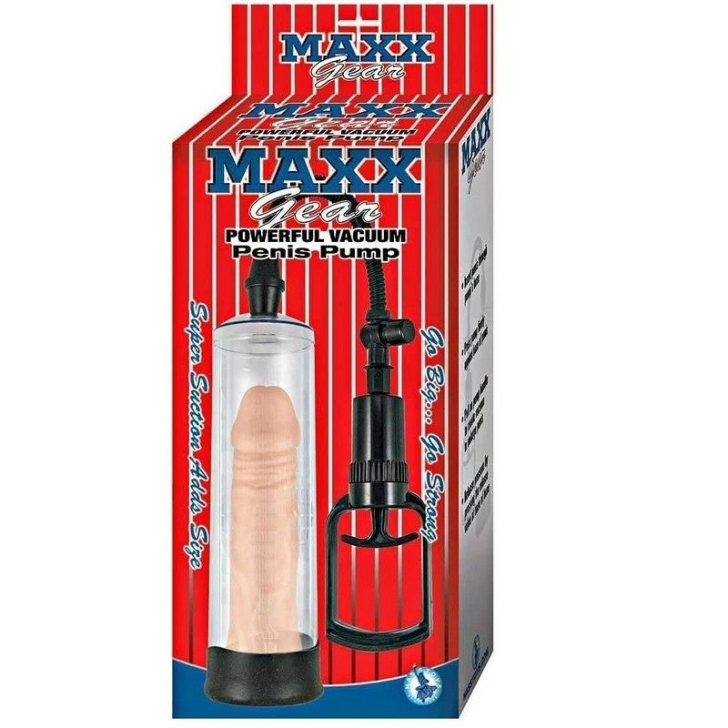 MAXX GEAR Powerful Vacuum Penis Pump EZ Squeeze Handle Penis Pumps And Stretchers