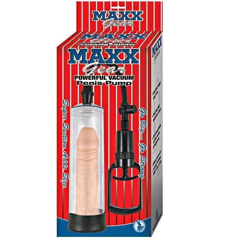 MAXX GEAR Powerful Vacuum Penis Pump EZ Squeeze Handle Penis Pumps And Stretchers