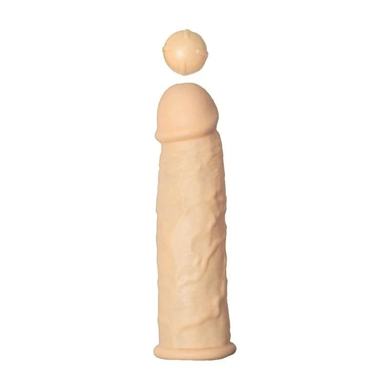 Nasstoys' Silicone Vibrating Penis Extender - Enhance Your Experience Pumps, Extenders and Sleeves