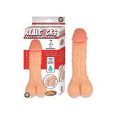 REALCOCKS Self-Lubricating Pleasure Enhancer - 7-Inch Versatile Masturbator Masturbators and Strokers