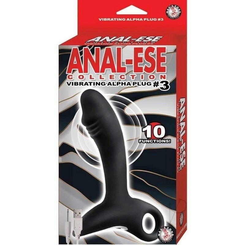 ANAL-ESE Vibrating Alpha Plug - Pleasure and Comfort Combined Prostate Toys